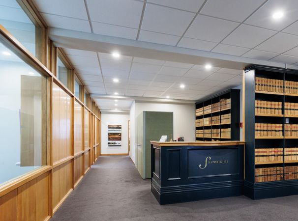 lobby, reception at Sievwrights Law Office, Wellington - Sievwrights Law Firm